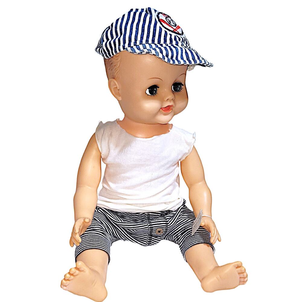 20" 1960's Vintage Boy Doll Made of Snips, Snails, & Puppy-dogs' Tails
